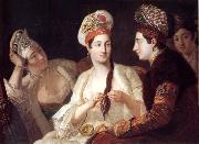 Antoine de Favray Tukish Women oil painting reproduction